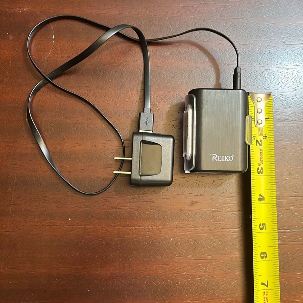 Portable phone charger.